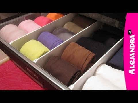 How To Organize Dresser Drawers Fold Underwear Bras And Socks