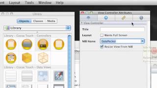 iPhone Development Tutorial 28 Adding a root controller