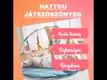 nattou játszószőnyeg felix and leo a tökéletes játék a babádnak