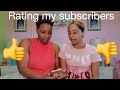 Rating my Subscribers feat Kerisha Capri (my mom)