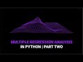 Multiple Regression Analysis in Python | Part 2