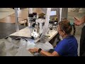 um jpt 1200 ruffler machine new showroom video