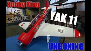 H-King Yak-11 Red Reno Racer EPO 1450mm PNF (57\