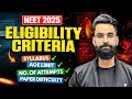 😱ALL ABOUT NEET 2025? Syllabus? Age Limit? Paper Pattern? Difficulty Level? Wassim bhat