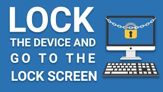How to lock the system using shortcut key