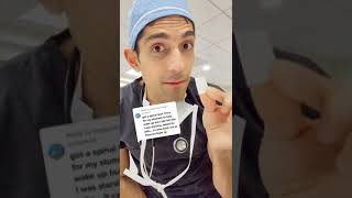 Doctor's nausea trick after surgery