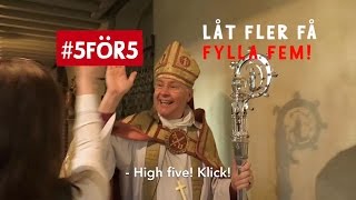 #5FÖR5 med biskop Johan Dalman