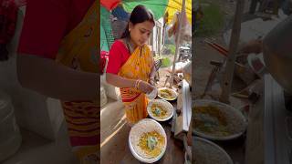 Popular Breakfast! Ghugni Muri in Kolkata - Indian Street food