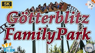 Götterblitz onride/offride POV FamilyPark 4K 60fps