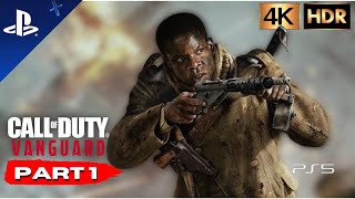 Call Of Duty Vanguard Gameplay Walkthrough (PS5) Part 1 [PHOENIX] Campaign - No Commentary