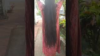 கூந்தல் அழகி shining long long hair any hair tips comment @msmeera1720