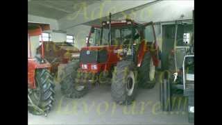 Fiatagri F130,primi giri di prova.