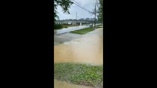 Flooding in Cullman, Alabama