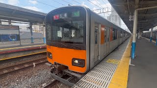 【1日だけフルカラーLEDに】東武スカイツリーライン 東武50050型50052F 急行久喜行きの発車シーン（74T）