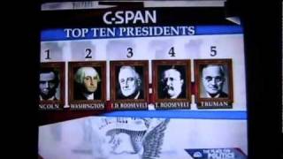 Presidential Rankings CSPAN Top 10 BEST and WORST PRESIDENTS (Bush is 1 of the worst)- MSNBC