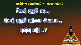 திருமந்திரம்.279-சீவன் சிவனாக உயர முடியுமா அதற்கு வழி என்ன?