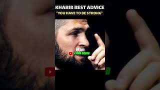 Khabib: "You Have To Be Strong" 👊 #ufc #mma #khabibnurmagomedov #motivation #respect #sigma #money