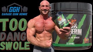 THIS IS JUST SILLY 🤪 Huge Supplements Pump Serum Stim Free Pre-Workout Review