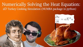 Numerical Heat Equation: Cooking a Turkey in Python | Python Metaphysics #9