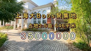 上海的大Boos都住在什么样的别墅区，今天来看套3500个的独栋别墅