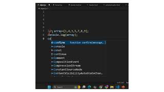Sort and Reverse an Array in JavaScript || Array Methods .sort() & .reverse() || JS Short