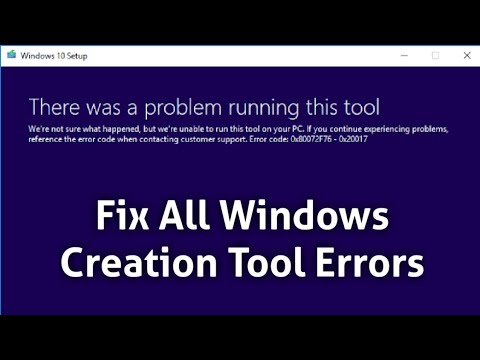 How To Fix Windows 10 Media Creation Tool Error (There Was A Problem ...