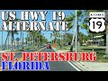 US 19 Alt North - St. Petersburg to Tarpon Springs - Florida - 4K Highway Drive