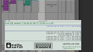 Live Coding in Ableton Live