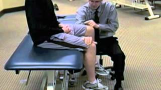 2 Stress fracture (fulcrum) test, with Mike Reiman