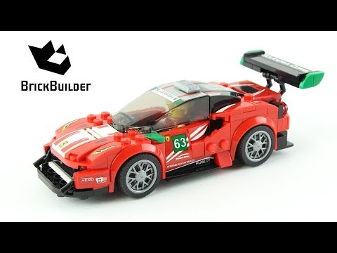 Lego Speed Champions 75886 Ferrari 488 Gt3 Speed Build For