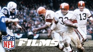 Jim Brown Delivers a Championship to Cleveland | Jim Brown: A Football Life | NFL Films