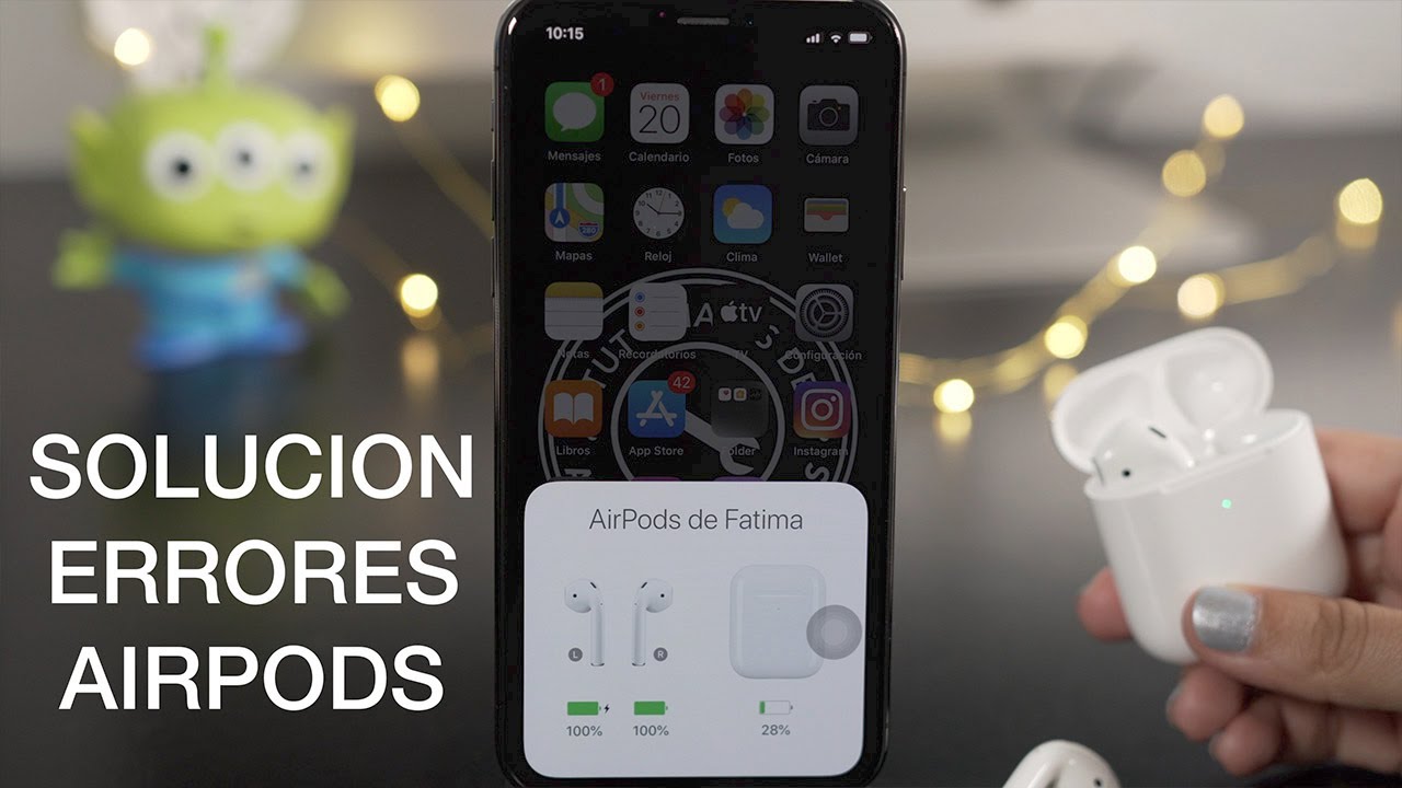 No Se Escucha El Airpod Derecho O No Funciona? SOLUCION!!!! - YouTube