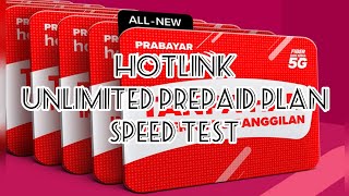 Hotlink Unlimited Prepaid Plan Speedtest