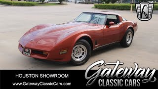 1980 Chevrolet Corvette, For Sale, 2732 HOU, Gateway Classic Cars Houston Showroom