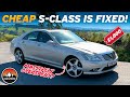 MY CHEAP £1,800 MERCEDES S-CLASS IS FINALLY FIXED!