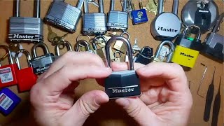 [37] Master Lock No 141 40mm Padlock Picked Open