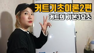 [최디헤어티비]커트교육 기초이론2편 커트의3요소란??  미용교육