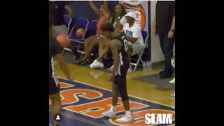 Bronny James Dunking In Front Of LeBron James 😱😱😱 #Shorts