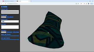 React js + Threejs: 3d model viewer