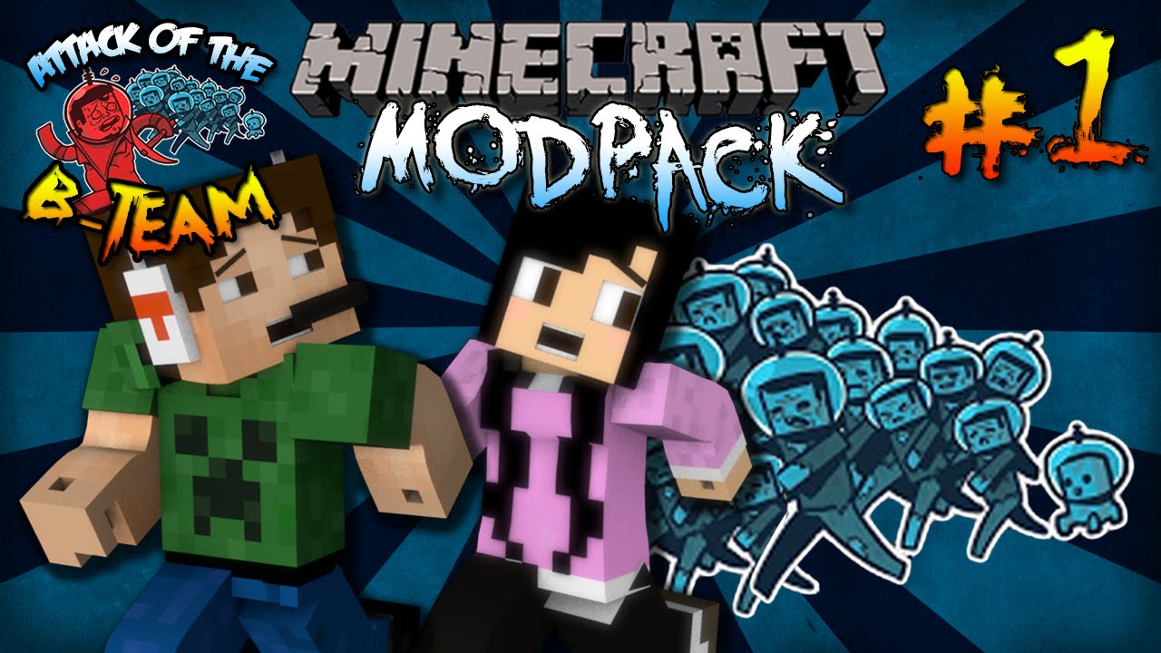 Minecraft Attack Of The B-Team #1 - Conhecendo O MODpack - YouTube