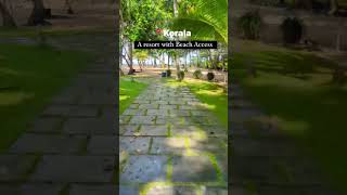 Kerala - a resort with beach access