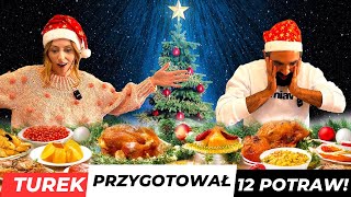 MĄŻ TUREK PRZYGOTOWAŁ AŻ 12 POTRAW NA NASZĄ WIGILIĘ - RAMADAN LEPSZY OD WIGILII - PORÓWNUJEMY 😰😱