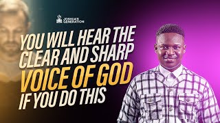 How to Hear the CLEAR VOICE OF GOD when you pray | See in the Spirit | Joshua Generation