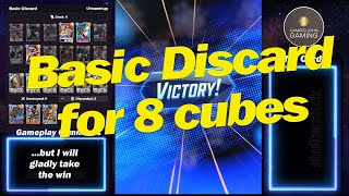 Basic Discard 8 cube win - Marvel Snap