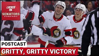 POSTCAST: OTTAWA SENATORS GRIND OUT HUGE ROAD WIN VS NEW JERSEY DEVILS