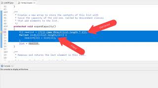 An Implementation of an ArrayList in Java (jsjf)