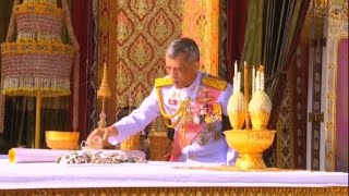 Thailand: Royal ashes collection ceremony