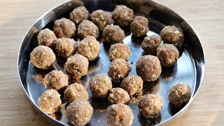 Poha Laddu Recipe - How To Make Aval Ladoo - Kids Recipes | Nisa Homey