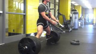 500 lb deadlift @165 lbs bodyweight