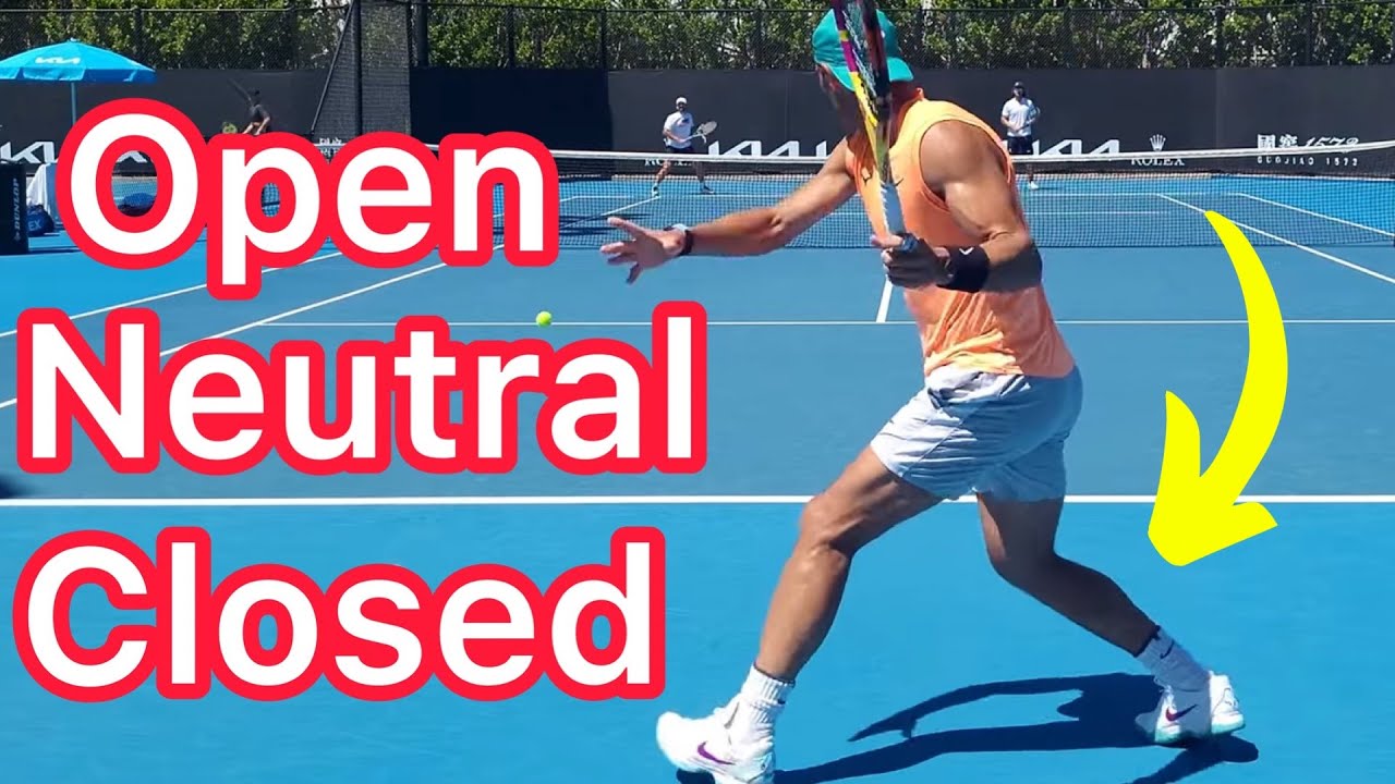 Open, Neutral, And Closed Stance Explained (Forehand And Backhand ...